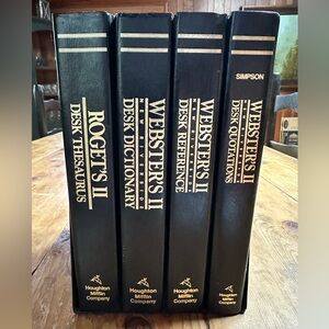 Websters II Desk Set - Houghton Mifflin Company